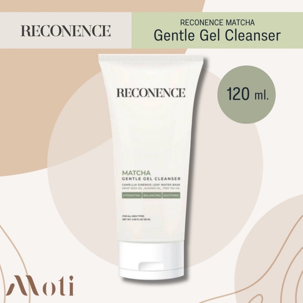 RECONENCE Matcha Gentle Gel Cleanser 120ML เจลล้างหน้าที่อ่อนโยนที่สุด