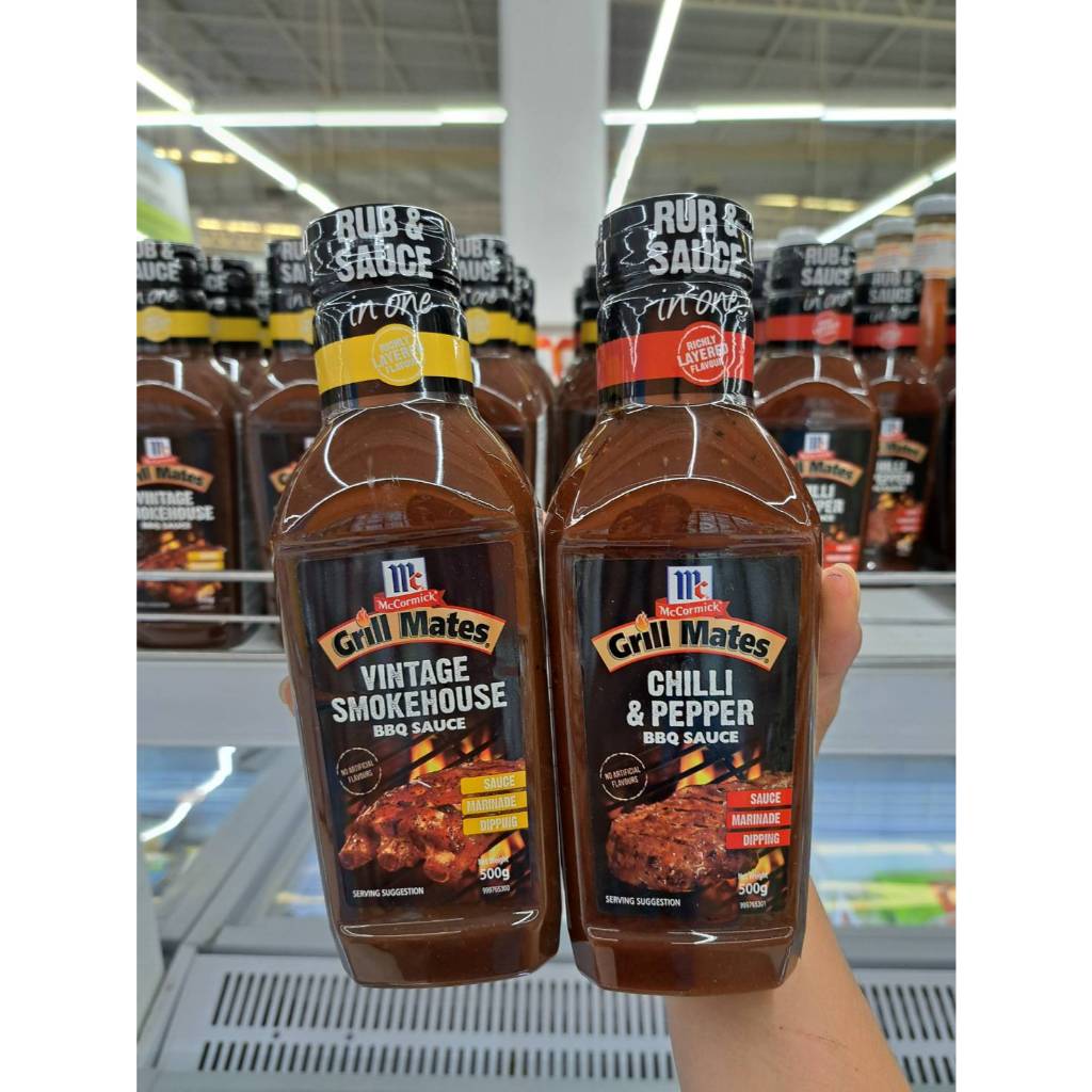 MCCORMICK GRILL MATES แมคคอร์มิคซอสBBQ ขนาด 500 กรัม