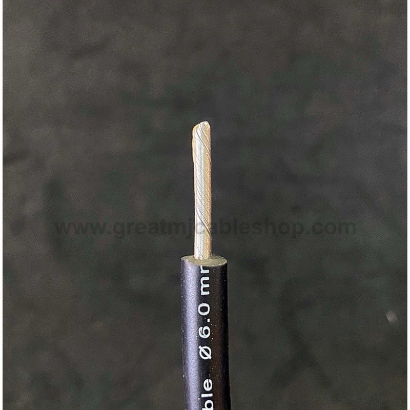 สายสัญญาณโมโน Hybrid 6MM (ราคาต่อ1เมตร) ทองแดงแท้ MONO โมโน สายสัญญาณอย่างดี