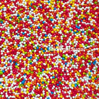 พร้อมส่ง🇹🇭 สปริงเคิล ท็อปปิ้ง น้ำตาลตกแต่งขนม Sprinkles Topping ไรซ์ ลูกปัด แฟล็ก ฟลิ้นท์ เรนโบว์ 50g/100g