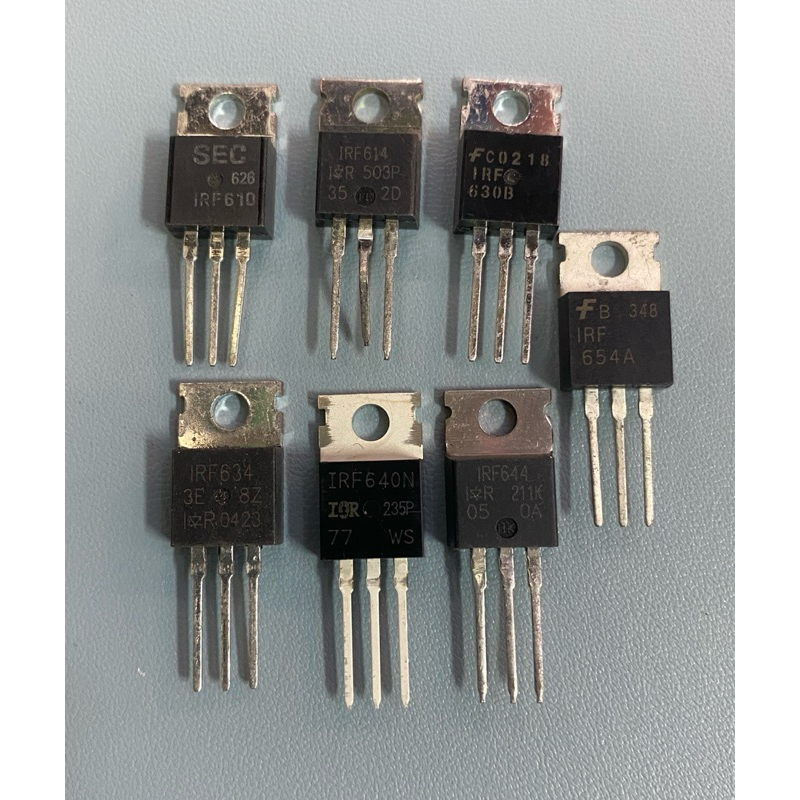 IRF610แท้ ,IRF614แท้, 630แท้,IRF634แท้,IRF640แท้ IRF644แท้ IRF654แท้ มีพร้อมส่งไทย