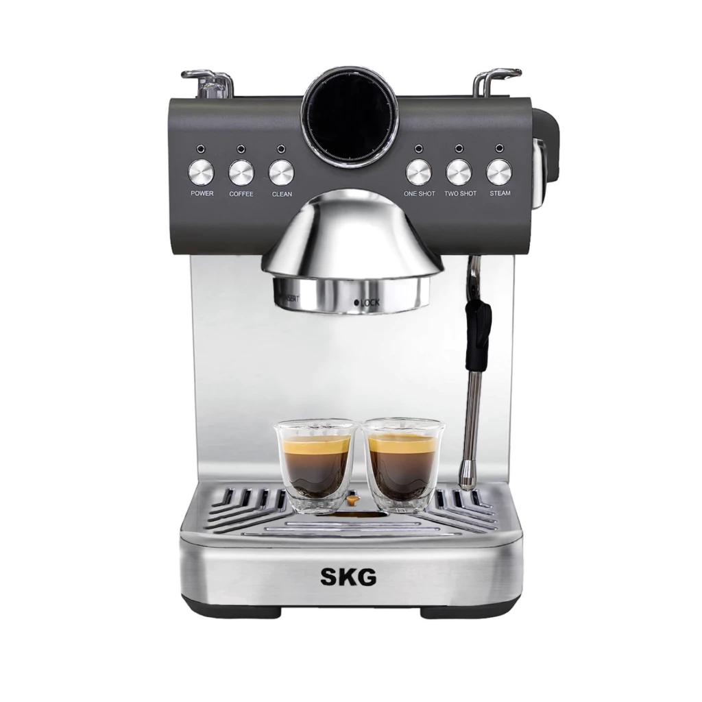SKG เครื่องชงกาแฟสด รุ่น SK-1218  ก้านชงขนาด 58 มิล (ตั้งเวลาชงกาแฟได้) thumbnail 5