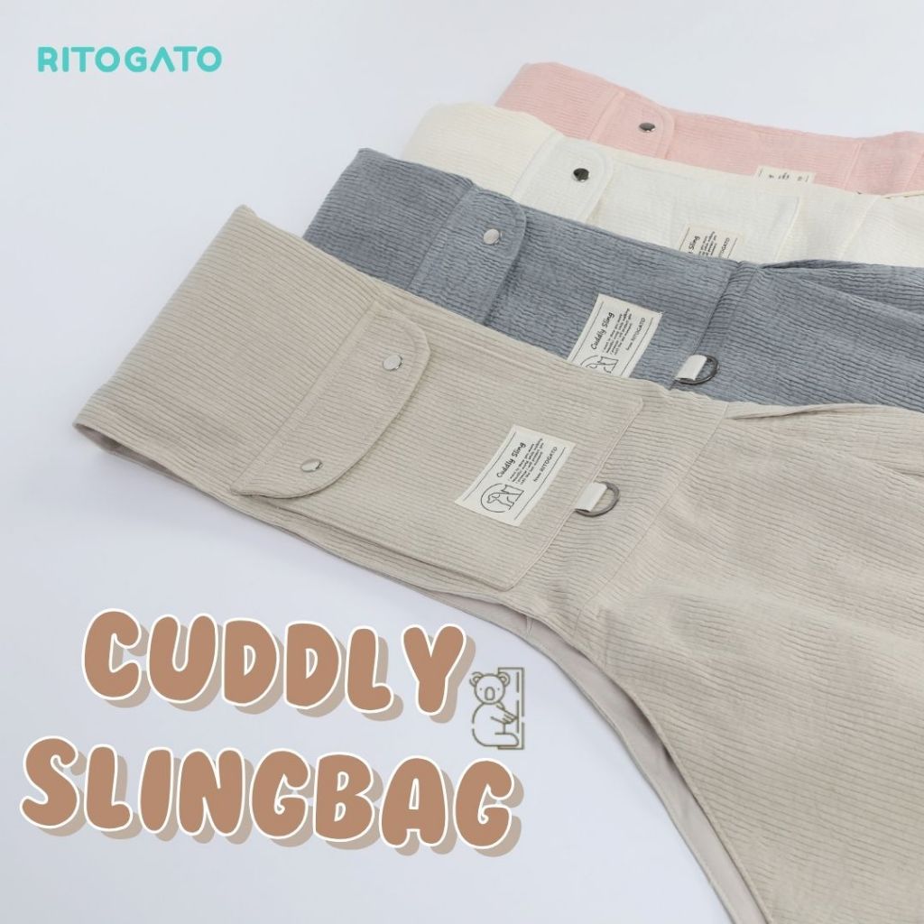 Ritogato Cuddly slingbag เป้อุ้มสำหรับสัตว์เลี้ยง นำเข้าจากเกาหลี