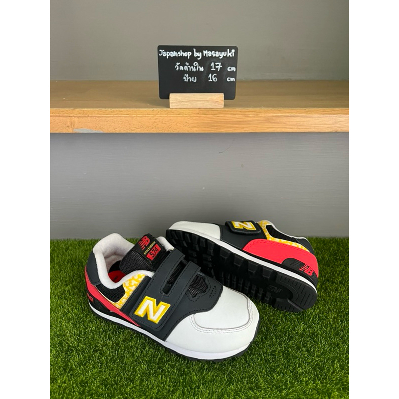 รองเท้าเด็กมือสองสภาพดี New Balance 574 x Mickey 16 cm