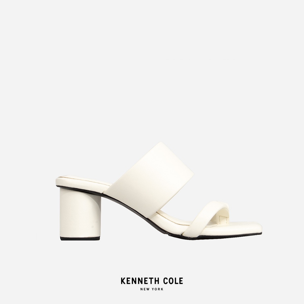 KENNETH COLE รองเท้าส้นสูงผู้หญิง รุ่น KARA WHITE สีขาว ( HEL - RS91068MF-110 )