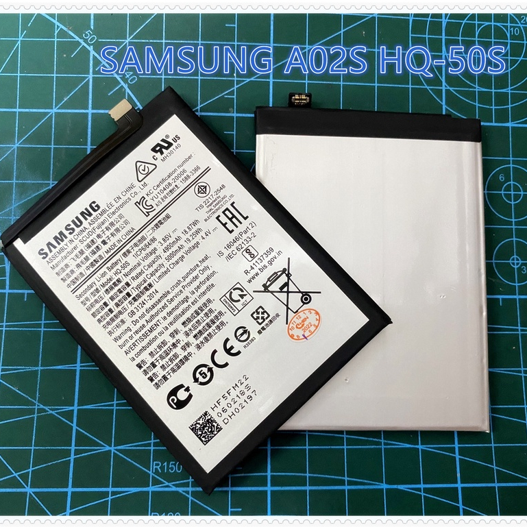 แบตเตอรี่ Samsung A02s A025Fแบต แบตเตอรี่samsung galaxy A02S/A025F แบตเตอรี่A02S