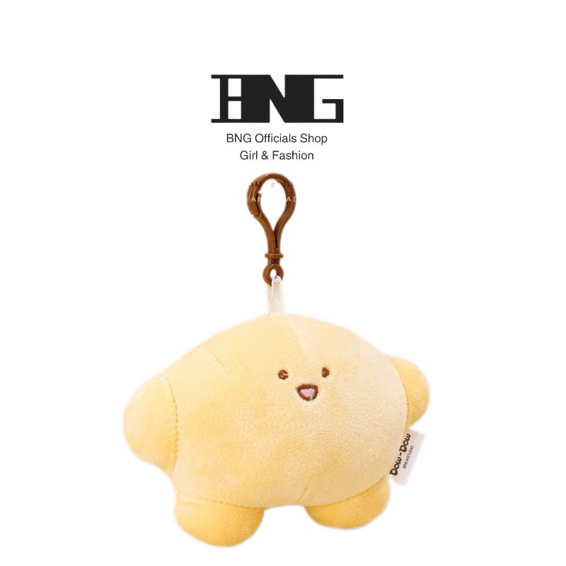 BNG พวงกุญแจจี้ตุ๊กตาห้อยกระเป๋า น่ารักๆ เกาหลี ดาว แป้งปลาหมึกเกาหลี (G24117）