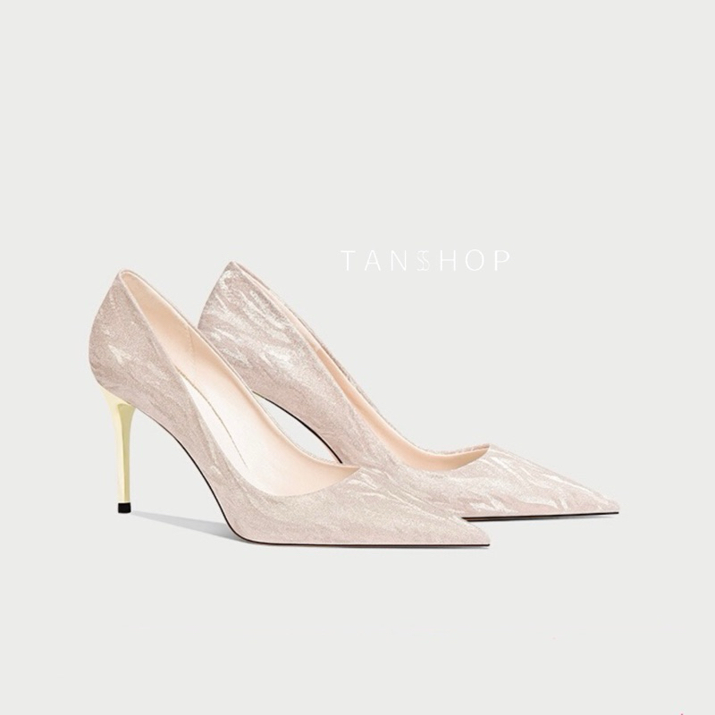 TANSSHOP - รองเท้าส้นสูง รองเท้าแต่งงาน รุ่น STREAMING SHOES