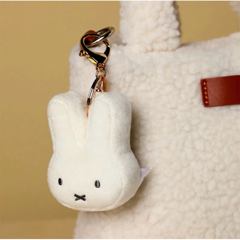 พร้อมส่ง❗️ลิขสิทธิ์แท้ 100% พวงกุญแจ Miffy และ Boris Keychain Miffy & Boris