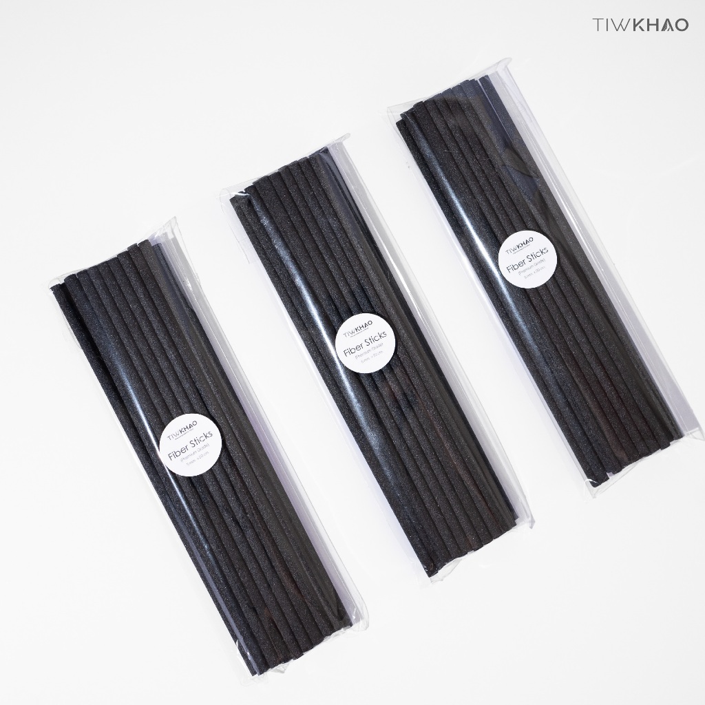 Fiber Stick ก้านไม้ไฟเบอร์ขนาด 20 CM หนา 5 MM (Premium Grade)