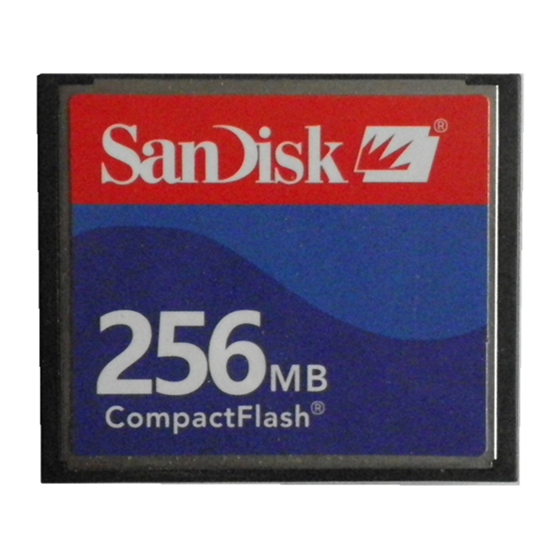 Sandisk 256MB CompactFlash CF Memory card การ์ดหน่วยความจำ