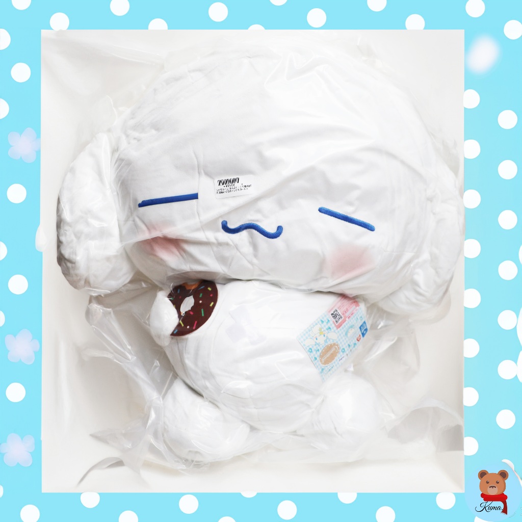แบบที่84 jumbo Cinnamoroll doughnut plush Doll donut Sanrio🇯🇵 ตุ๊กตาชินนาม่อนโรล