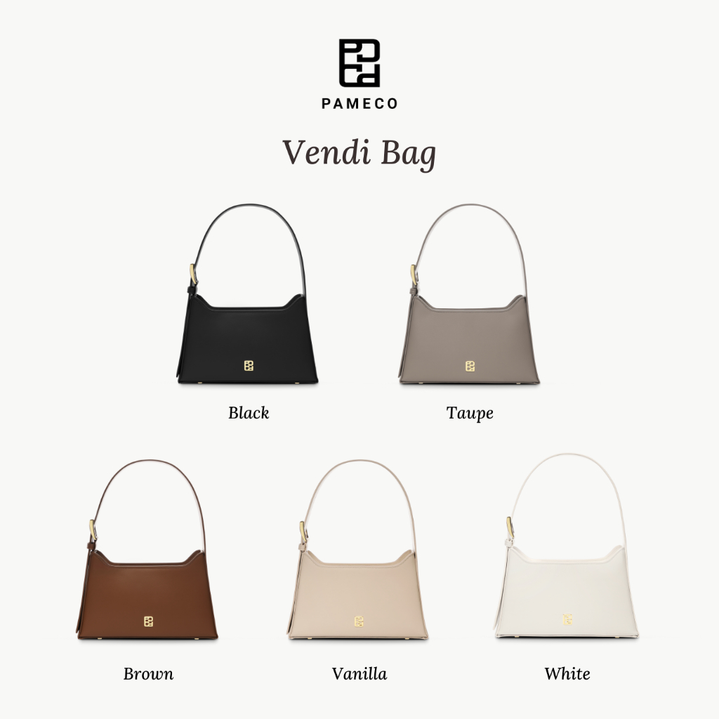 PAMECO รุ่น Vendi - Taupe - พร้อมส่ง