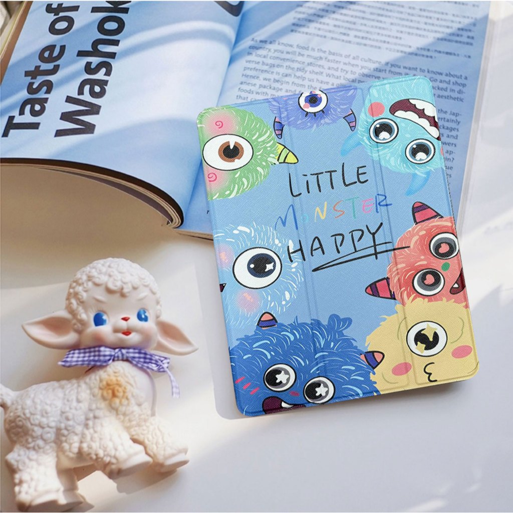 พร้อมส่ง🇹🇭 เคสแท็บเล็ต เคส Samsung Tab S6 lite/Tab A7 lite/Tab A8 10.5 มีที่ใส่ปากกา หลังใส เคสลายกา