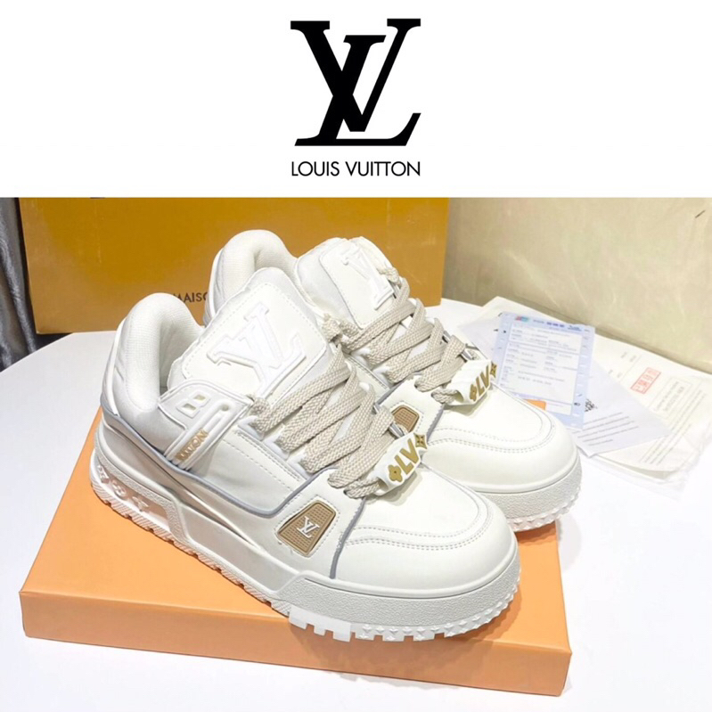 รองเท้าผ้าใบ Louis Vuitton Trainer Maxi Sneaker
