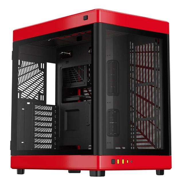 CASE (เคส) GAMDIAS NESO P1 BR (BLACK-RED) (E-ATX)
