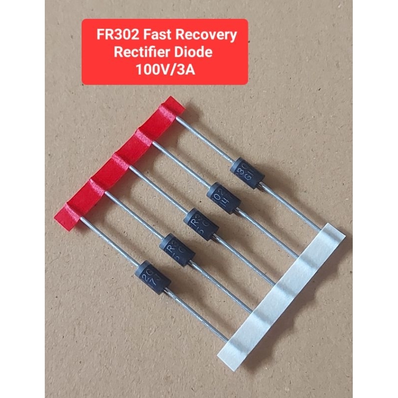 FR302 3Amp/100Volt Fast Recovery Diode(ห่อละ10ตัว)(ราคาห่อละ)