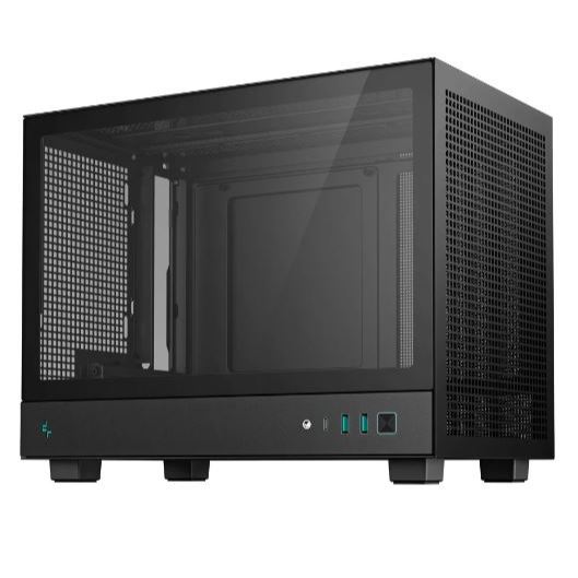 CASE (เคส) DEEPCOOL CH160 (BLACK) (MINI-ITX)