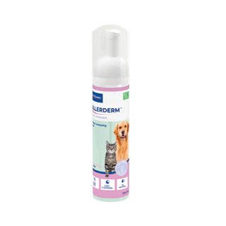 [Exp 27/11/2026] Virbac Allerderm Foam สำหรับสุนัขและแมว โฟมทำความสะอาดสูตรอ่อนโยน สูตรไมเซลลาร์วอร์เทอร์ [200 ml]
