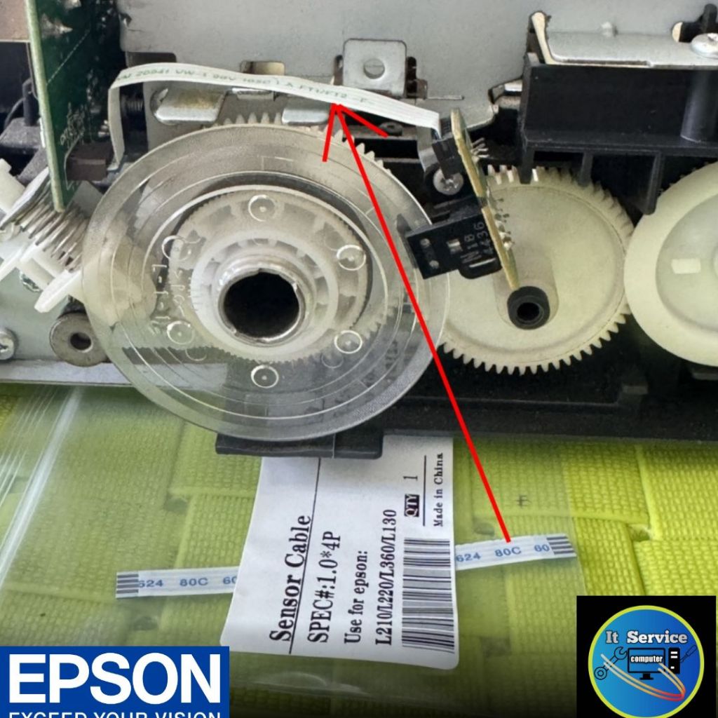 สายแพร 4 pin Sensor Epson L210-L220-L360