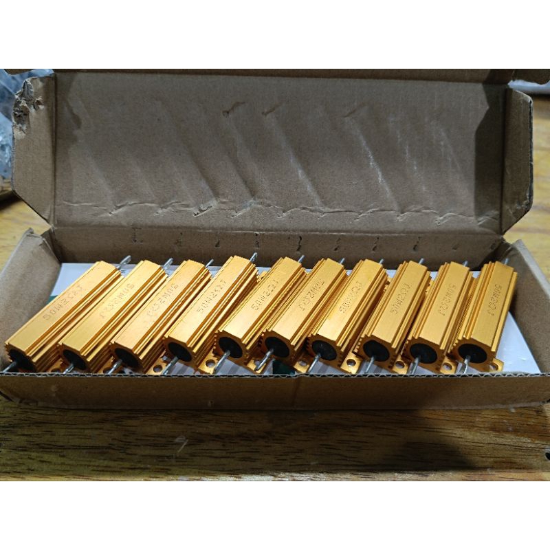 2E 50W ตัวต้านทาน (R) resistor 2โอห์ม 50วัตต์
