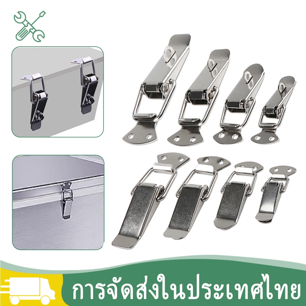 กิ๊บล็อค หูล็อคปิ่นโต หูปิ่นโต หูล็อค สแตนเลส หูปิ่นโตสปริงดึงกลับ กิ๊บล็อค หูล็อค หูปิ่นโต แบบห่วงล็อค มีสปริง