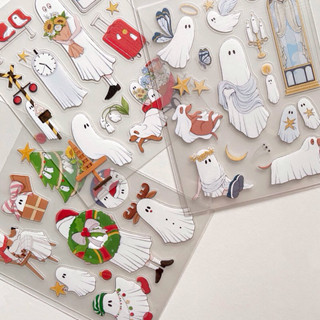 (เพิ่มลายใหม่) Sticker A7 GHOST.GOODS the series - khunyunn