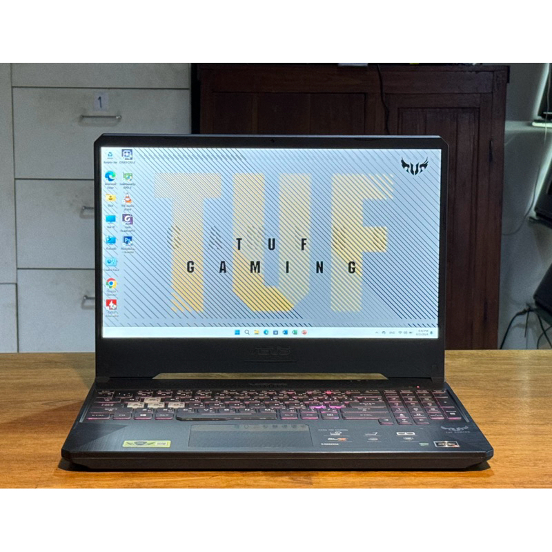 Notebook Asus Tuf Gaming FX505DT-AL174T Ram 16GB GTX1650 จอ 144Hz