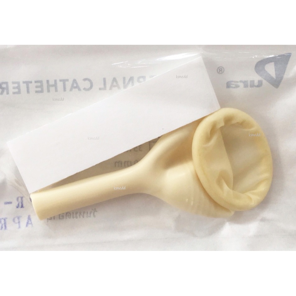 Dura External Catheter ถุงยางอนามัยต่อสายปัสสาวะ 50 ชิ้น