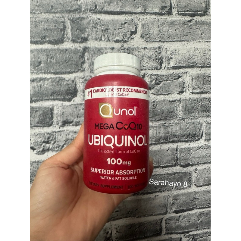 Qunol Mega CoQ10 Ubiquinol 100 mg., 100 Softgels