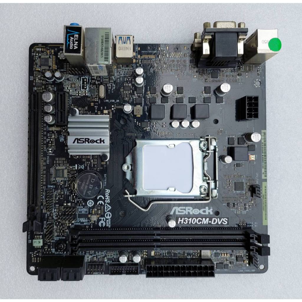 MAINBOARD (เมนบอร์ด) 1151 ASROCK H310CM-DVS มือสอง