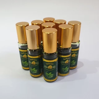 [แพ็ค 5 ขวด] น้ำมันเขียวโพธิ์ทอง ลูกกลิ้ง 5 cc. ของที่ระลึก ของชำร่วย งานทำบุญ (สินค้าพร้อมส่ง)