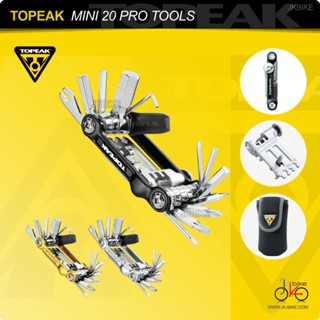 NEW! ชุดเครื่องมือเอนกประสงค์ 23 ฟังก์ชั่น TOPEAK MINI 20 PR…
