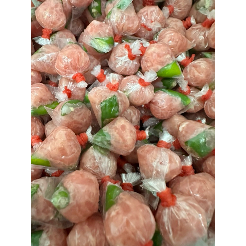 แหนมตุ้มจิ๋ว 50 เม็ด แหนมดอนเมือง แหนมหมู