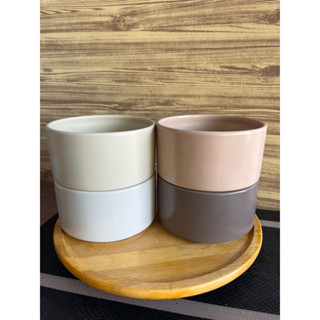 ถ้วยเซรามิค ชามเซรามิค ทรงกระบอก ขนาด 6 นิ้ว มีทั้งแบบเตี้ยแ…