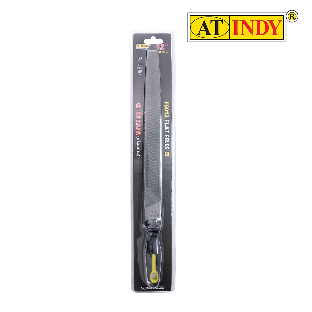 AT INDY Flat Files ตะไบแบน พร้อมด้าม FS006(6″),FS008(8″),FS010(10″),FS012(12″) ราคา ถูกที่สุด ดีลบีเคเค แกลเลอรีภาพที่ 8
