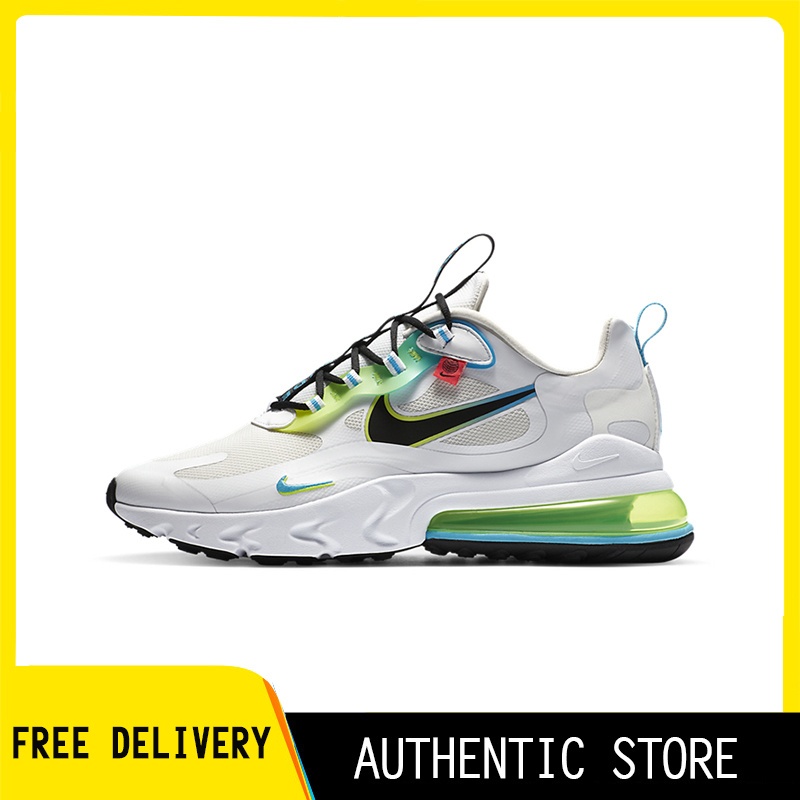 DUTY FREE GOODS Nike Air Max 270 React 'Worldwide Pack - White' Sneakers CK6457 - 100 The Same Style In The Mall