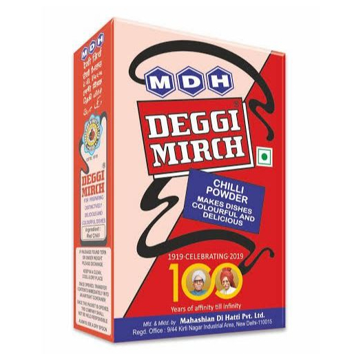 พริกแดงป่น MDH Deggi Mirch 100g (Red Chilli Powder)
