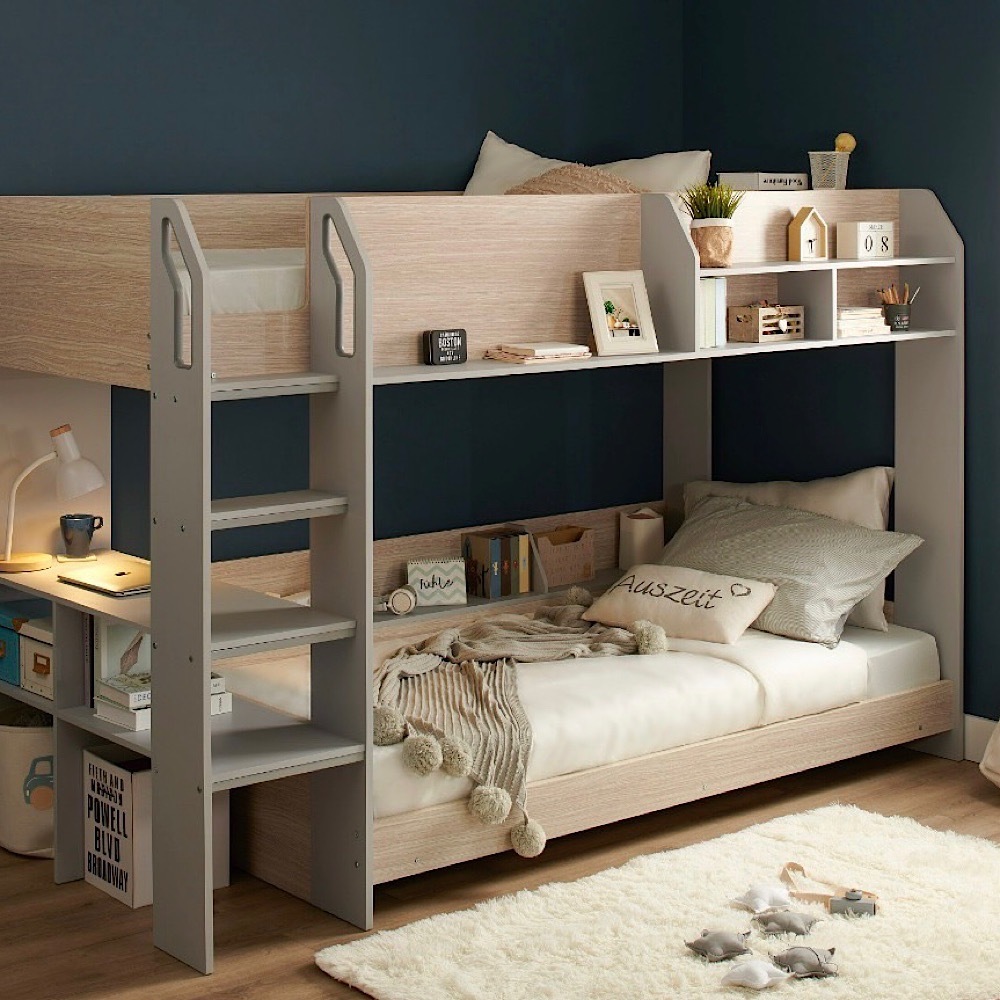 Tomato KidZ เตียง2ชั้น รุ่น Arterio | ติดตั้งฟรีในกทมและปริมณฑล |นอนได้ตั้งแต่เด็กจนโต ไม่รวมฟูก