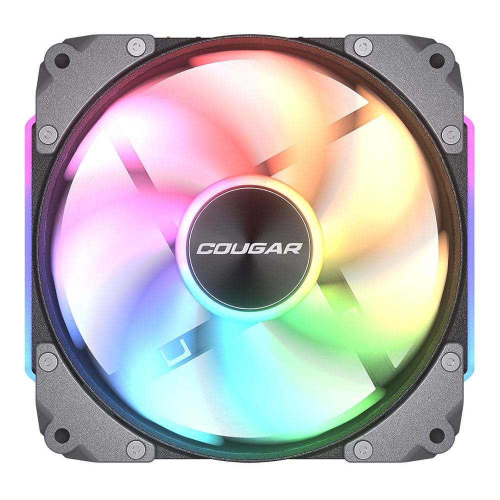 CASE FAN (พัดลมเคส) COUGAR APOLAR 120 ARGB BLACK