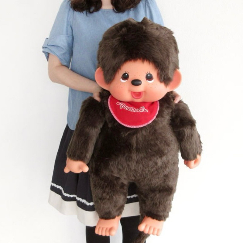 Monchhichi ตุ๊กตาม่อนชิชิ ขนาด L-2L ตัวใหญ่ ของแท้ 100% จากญี่ปุ่น