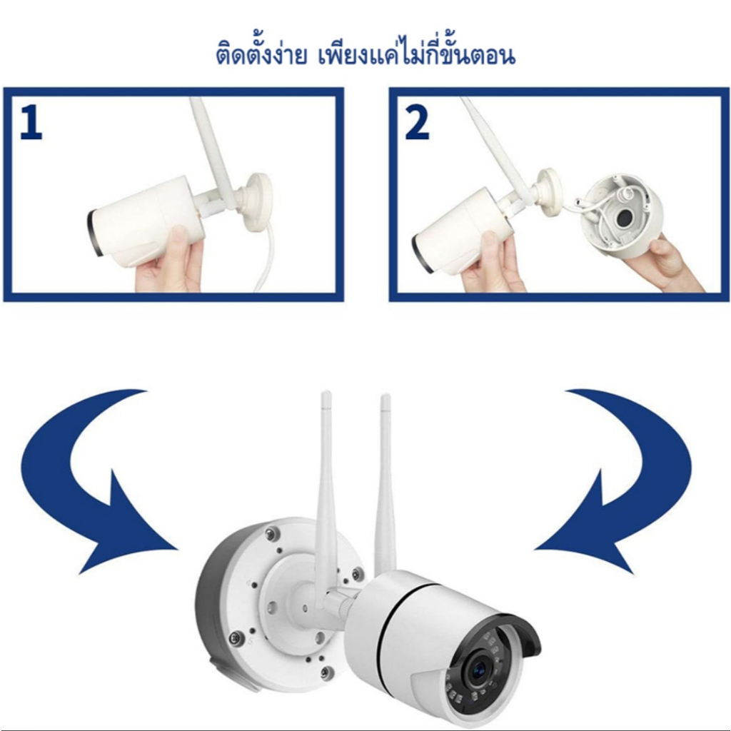 GLINK Camera mount string box กล่องกันน้ำเก็บสายไฟ ทำจากอลูมิเนียม รุ่น SB001 / SB-001 สีขาว BY N.T Computer