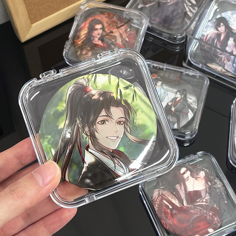 ต่างหู สร้อยข้อมือ เครื่องประดับ แบบพกพา อะคริลิค ไอดอล อัลตร้า ขนาดเล็ก ภาพบุคคล กล่องเก็บของ ขนาดเล็ก 2112