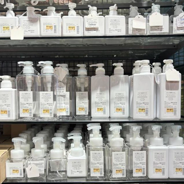 MUJI มูจิ 🇯🇵 ขวดใส่สบู่ ขวดปั๊ม สำหรับใส่สบู่เหลว โฟม สบู่ล้างมือ มีทั้งแบบสีขาว และ สีใส