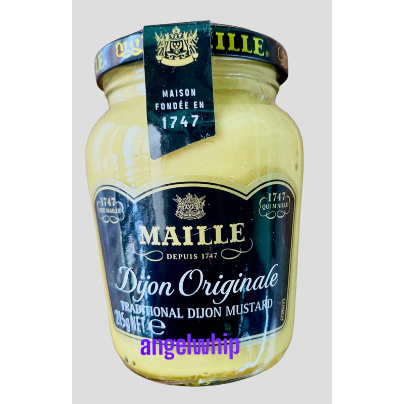MAILLE  DIJON  MUSTARD  215G. ดีจองมัสตาร์ด ตรามาบด์ 215 กรัม