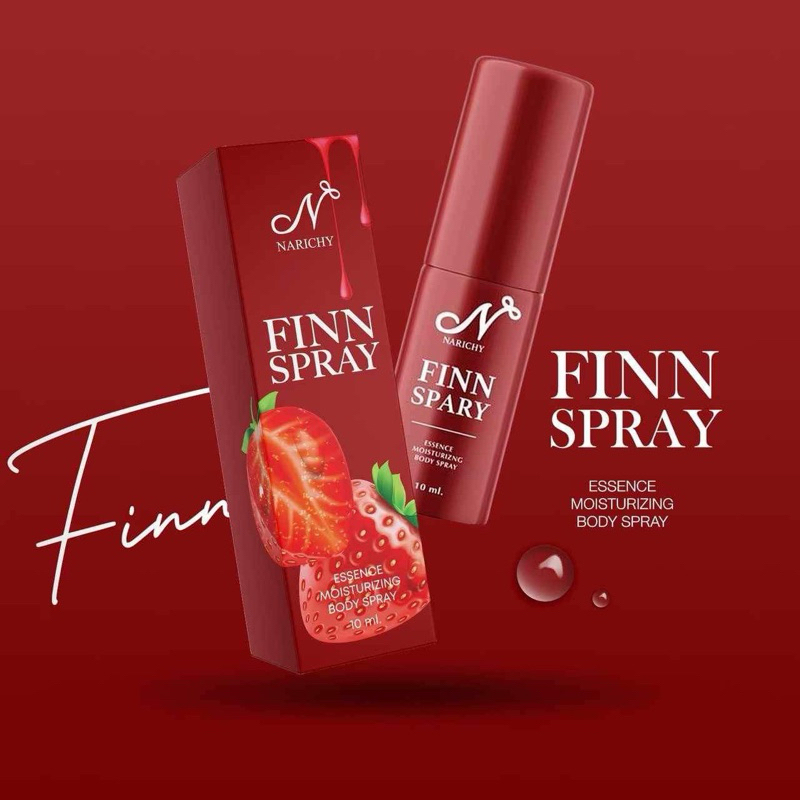 🍓🍫FINN SPRAY ฟินสเปย์กลิ่นสตอเบอร์รี่ สูตรอ่อนโยน (มีบัตรตัวแทน)