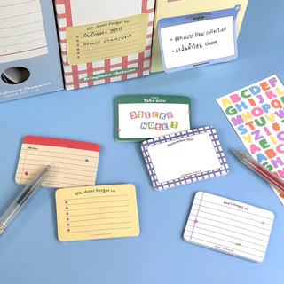 Bringhome Sticky note โพสต์อิท กระดาษโน๊ตมีกาว