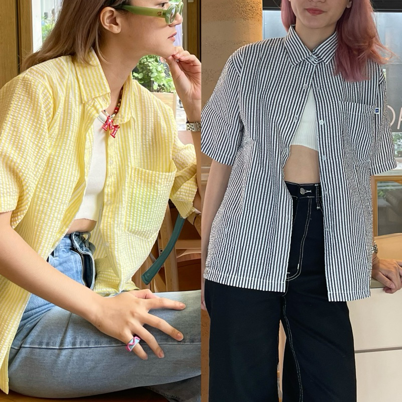 ENDOFMARCH | RALPH SHIRT 🐎 เสื้อเชิ้ตลายริ้ว 5 สี