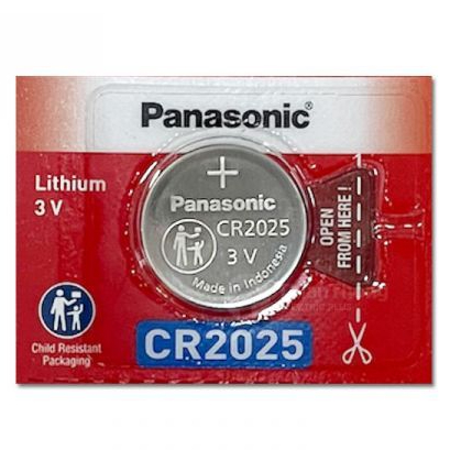 ของแท้ Original 1 ก้อน CR2025 Panasonic Lithium Battery ถ่านลิเธียม