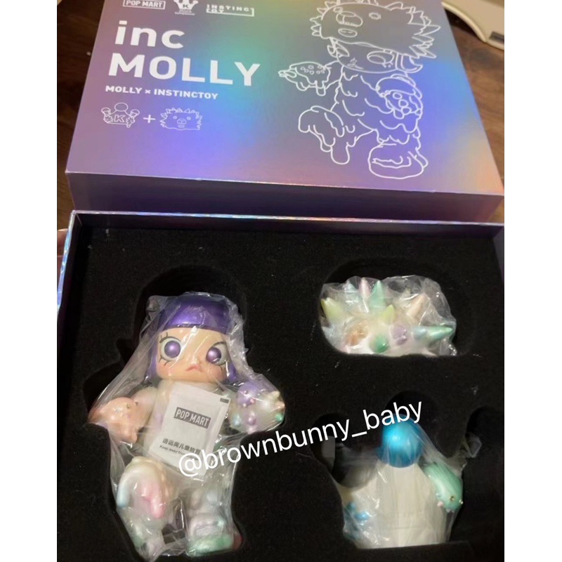 Molly x Instinctoy Kennywork 200% ขนาด23-25ซม เรืองแสงได้